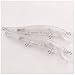 20 Pcs Unpainted Fishing Hard Jerkbaits with Weight Transfer System