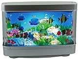Aquarium Lamp With Fish : Ocean In Motion Revolving Aquatic Scene Aquarium Lamp With Fish : Ocean In Motion Revolving Aquatic Scene