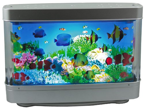 Aquarium Lamp With Fish : Ocean In Motion Revolving Aquatic Scene