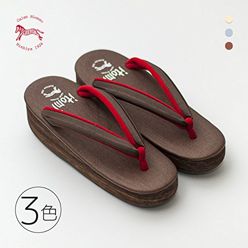 井登美 × 菱屋 カレンブロッソ カフェぞうり 日本製 3色