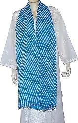 Neck Scarves for Women Cotton Tie and Dye 88 x 40 inches