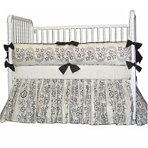black beauty crib bedding