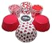 Hearts Cupcake Kit by Crispie Sweets - Sprinkles and Baking Cups Set