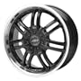 American Racing Haze AR363 Gloss Black Wheel with Machined Lip (18x7.5"/5x108mm)