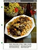  : McCall's Cooking School Recipe Card: Meat 37 - Baked Pork Chops With Apples (Replacement McCall's Recipage or Recipe Card For 3-Ring Binders)