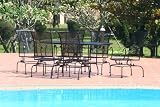 Outdoor Wrought Iron Patio Set