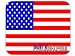 US Flag - Philadelphia, Pennsylvania (PA) Mouse Pad