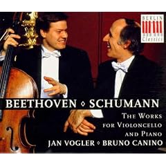 Werke f�r Violoncello und Klavier von Beethoven und Schumann