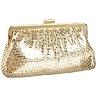Whiting & Davis Contemporary Shirring Clutch