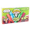 Warheads Extreme Sour Freezer Pops Freeze and Eat 10 Pops Pack of 2 (20 Pops Total)