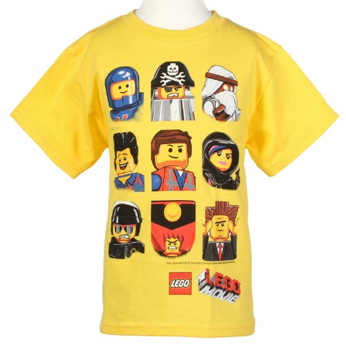 LEGO Movie Boys 8-18 Character Montage T-Shirt