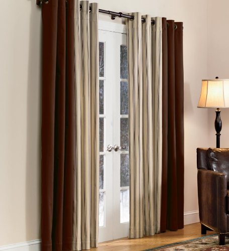 Thermalogic Energy Efficient Insulated Grommet-Top Curtain Pair, 95