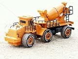 超得★赤外線ヘリ付 小型ミキサー車ラジコン●数量限定 おもちゃ 小さくて可愛い働き者 新品の画像