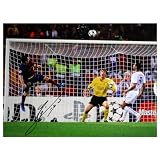 Lionel Messi Signed Barcelona Photo Champions League Header