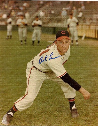 Autographed/Hand Signed Bob Lemon Cleveland Indians 8x10 Photo