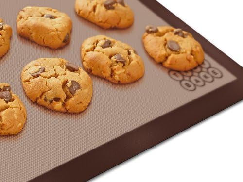Cookie Sheet Liner-Nonstick Silicone Baking Mat- Easy Clean Bakeware That's Healthy