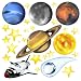 Planets and Stars Repositionable Wall Mural Decals