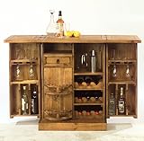 Barschrank Mexico aus Pinie massiv geölt