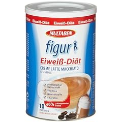 Multaben Figur Eiwei� Di�t Creme Latte-Macchiato, 1er Pack (1 x 450 g)