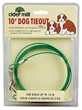 Cider Mill Dog Tie Out - 10 foot length for small dogs and puppies