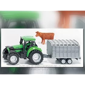 Tractor with Stock Trailer by Ravensburger