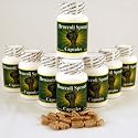 8 Bottles of Broccoli Sprout Capsules w/ Sulforaphane - Premium Brocolli Sprouts Herbal Supplements - 250 Mg. 30 Count Per Bottle