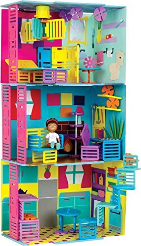 Maven Gifts: Roominate Townhouse Building Kit with RV - Build STEM Skills for Girls - Ages 6 to 12!