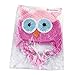 Cute Handmade Owl Girls Knit Hat, Toddler