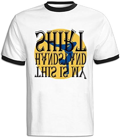 This Is My Handstand Shirt Boy Student Baseball T-shirts Black