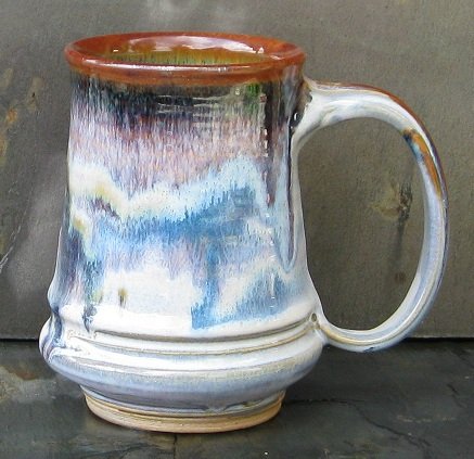 Calico Pottery Large Pottery Mug On Sale