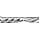 Onsrud Cutter 62-700 Solid Carbide Downcut Spiral O Flute Router Bit, Uncoated (Bright) Finish, 1 Flute, 21 Degree Helix