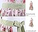 G2PLUS Lovely Classic Style Pink Floral Parent-Child Apron Women's Cooking or Baking Apron with 2 Pockets Mama & Kid Girl Apron Great Gift For Wife Daughters Ladies