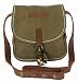 The House Of Tara Wax Coated Canvas Girls Messenger Bag (Small, Khaki) RS.649.00