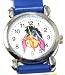 Adorable Kid's Dark Blue Disney Eeyore Winnie the Pooh Fashion Band Wrist Watch (Eeyore Close Up Ears In)