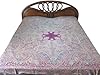 Pashmina Blanket Throw Jamawar Bedspreads Indian Bedding King Size