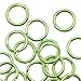 Light Green Color Aluminum Open Jump Rings 6mm 19 Gauge (50)