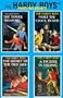 Popcorn Posters The Hardy Boys Book Cover 4-Pc Magnet Set