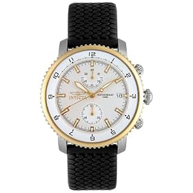 Invicta Men's Sport Collection Black Rubber Chronograph Watch #5878