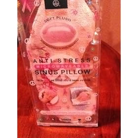Anti-Stress Microwaveable Pink Sinus Pillow