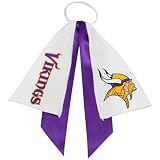 Minnesota Vikings Ponytail Holder Hair Tie Ribbon