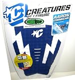 Creatures of Leisure AARON CORMICAN Surfing Traction Pad in Blue & White