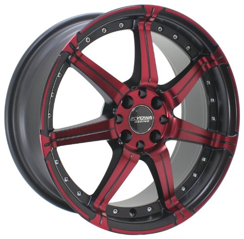 Kyowa Racing Series 518 Red/Machined - 18 x 7.5 