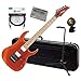 Ibanez RG652AHMS OMF Orange Flat Prestige Electric Guitar Bundle w/Case, Stand,
