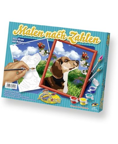 Schipper 608100470 - Joschi - Malen nach Zahlen, Konrad der Hofhund Preisvergleich