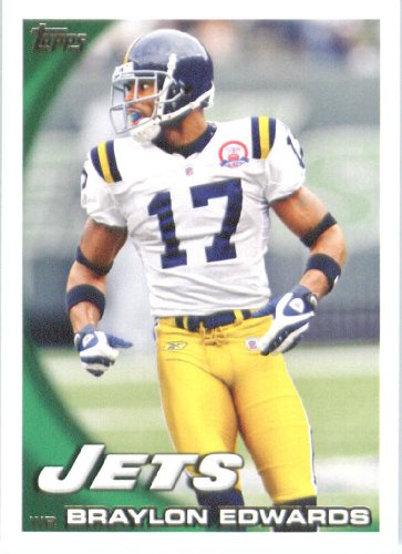 2010 Topps #191 Braylon Edwards - New York Jets (Football Cards)