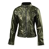 Casual OutfittersTM Ladies' Fashion Jacket with Metallic Gold Finish