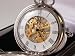 Solid pewter mechanical pocket watch To Be Born Welsh