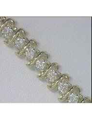 14K Yellow Gold Diamond Bracelet