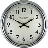 Large Wall Clock in Chrome
