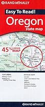 Rand McNally Easy to Read! Oregon State Map